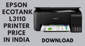 Epson Eco tank L3110 printer price in indi