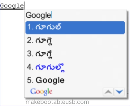 Google Input Tools Offline Installer Telugu 1