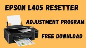 Epson L405 Resetter